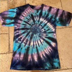 Vans x The Simpsons Otto Party Hearty Mens Tie Dye SHIRT SIZE L PRE-OWNED